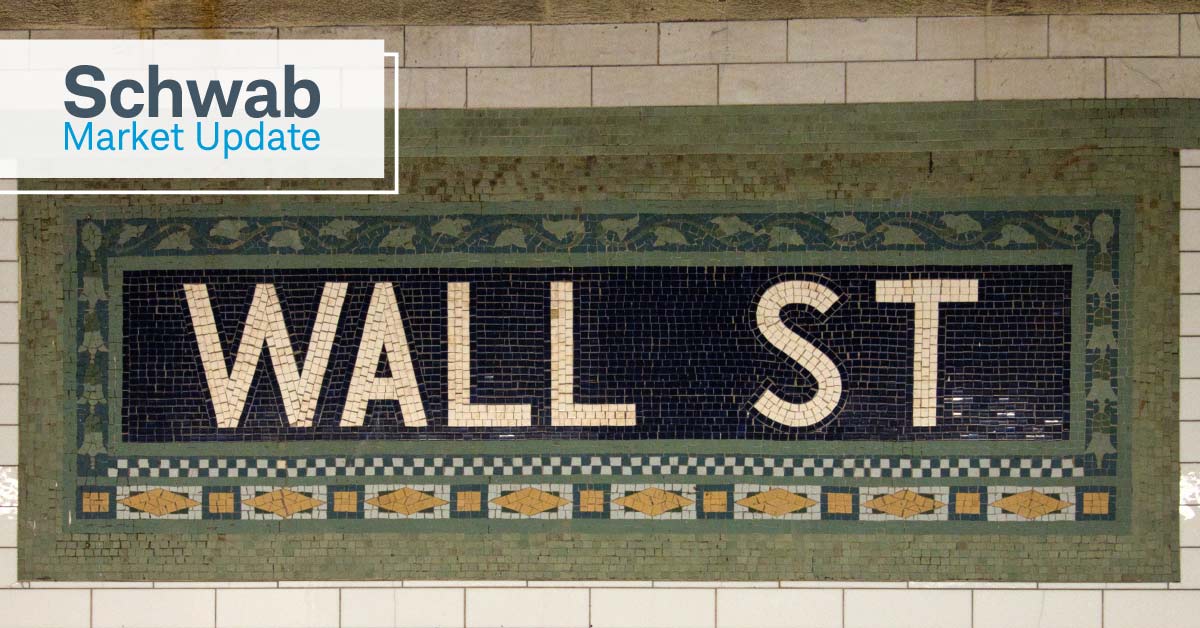 Schwab Market Update: A subway sign for Wall St. 