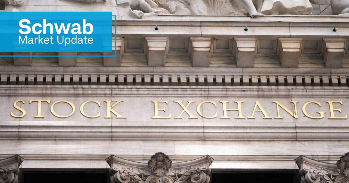 Schwab Market Update Stock Exchange