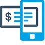 Deposit check icon
