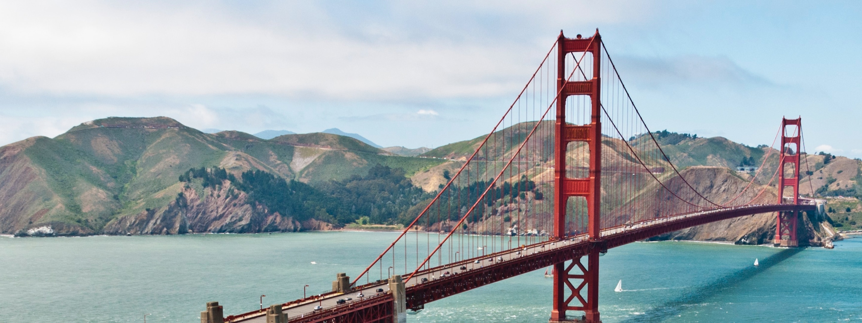 Golden Gate bridge view