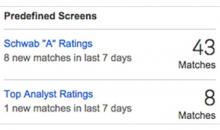 Screeners icon